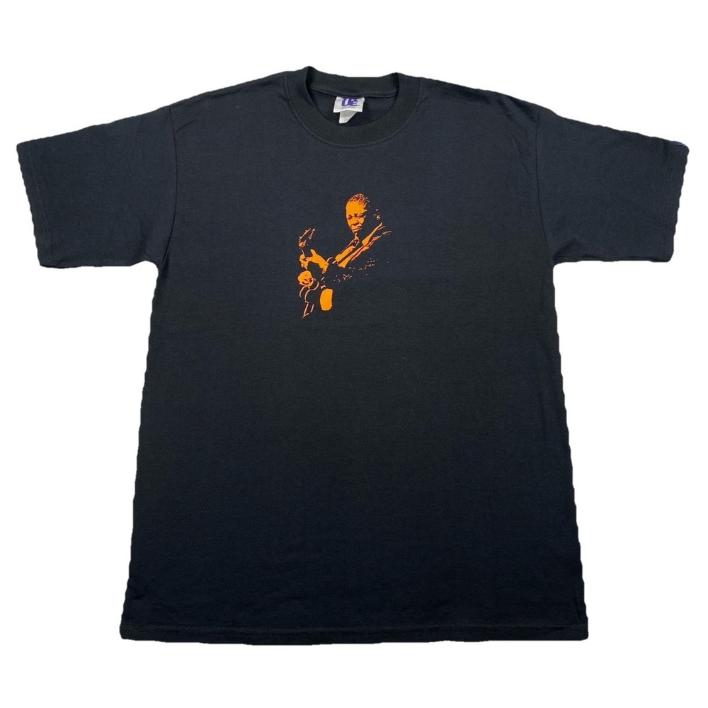 B.B. King Graphic T-Shirt Music Guitar Black USA Men's Large